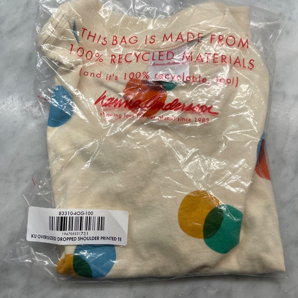 Brand new in package Hanna Andersson printed tee - Picture 2 of 3